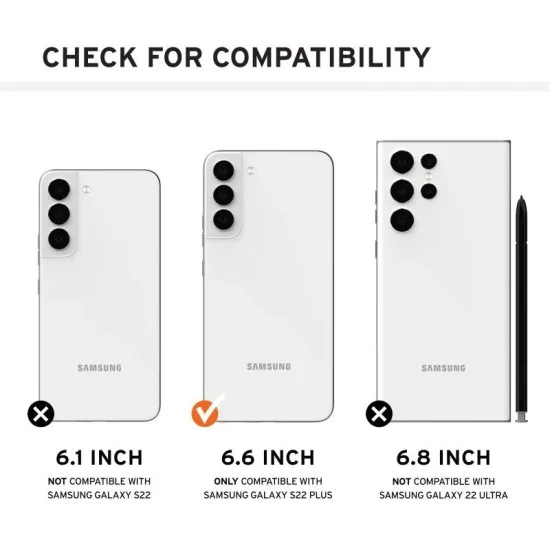 Cover Samsung S22 Plus Monarch Case Uag - Kevlar Black